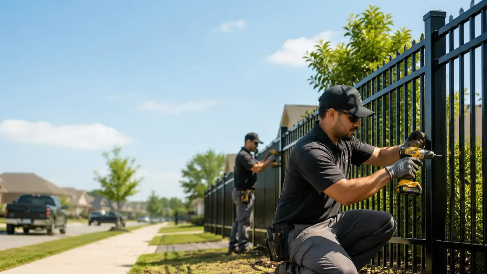 Metal Fence Installation in Coffee Springs, AL